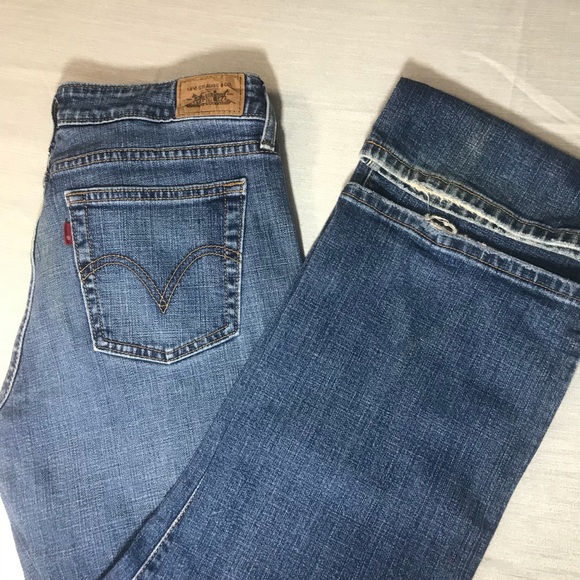 Levi's Denim - Levi’s 545 Low Boot Cut Blue Jeans